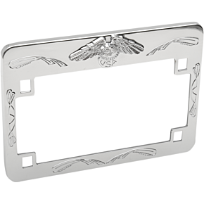 Eagle License Plate Frame - Chrome 86-42630