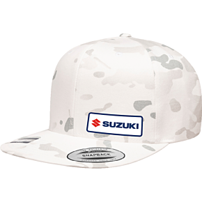 Suzuki Snapback Hat - Camo White 27-86406