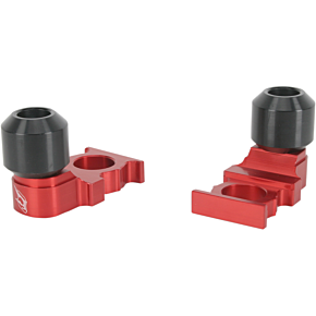 Driven Racing Axle Block Sliders - Honda - Red DRAX-103-RD