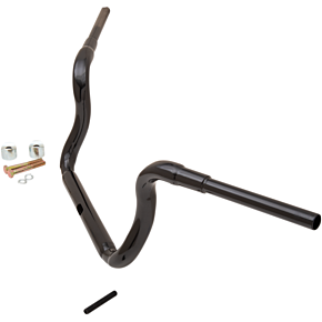 La Choppers Handlebar - Grande Traditional Ape Hanger - 10" - Black LA-7323-10B