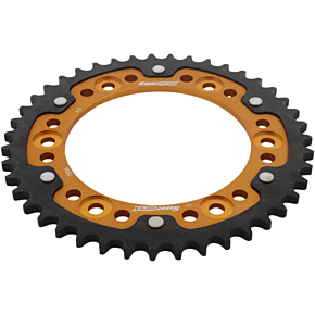 Supersprox Stealth Rear Sprocket - 43 Tooth - Gold - Honda RST-1306-43-GLD