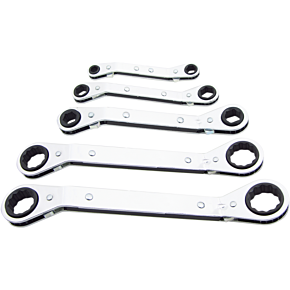Wrench Set - Ratcheting Offset - SAE ROW-5