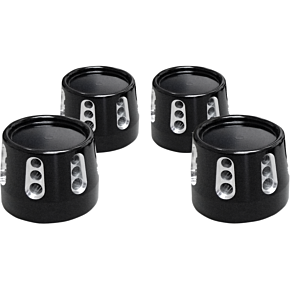 Cover - Head Bolt - Gatlin - Black HBC-305-ANO-GAT