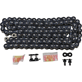 520 - Max X Chain - 120 Links - Black & Chrome 520MAXX-120-BC