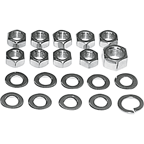 Side Cover Kit Big Twin - 84 Chrome 8112-20