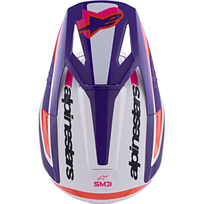 SM3 Helmet - Heat - Gloss White/Purple/Pink - Large 8301026-2052-L