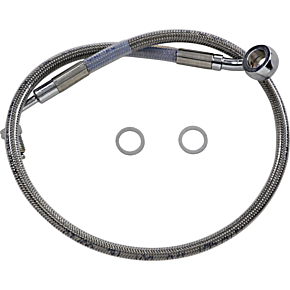 Brake Line - +2" - Stainless Steel - '18-'22 Softail 1741-5825