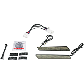 Custom Dynamics Saddlebag Latch Lights - '97-'13 - Smoke CD-LATCH-HD-S