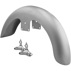 Rc Components Phantom Front Fender Kit with Chrome Adapters - For 23" Wheel FNDRKT14-23RC