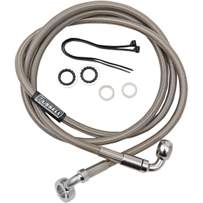 Russell Brake Hose - 50" - 90° 7/16" R08979