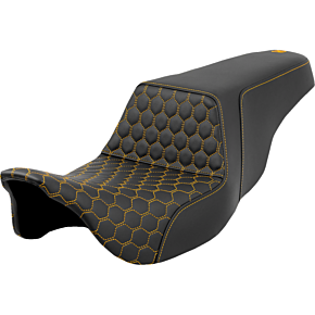 Step-Up Seat - Honeycomb - Gold Stitching - FL '08-'23 808-07B-17707
