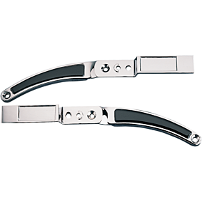 Rear Fender Strut - Stock-Style - Chrome/Black DS-264072