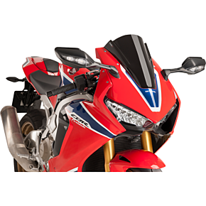 PUIG Race Windscreen - Black - Honda