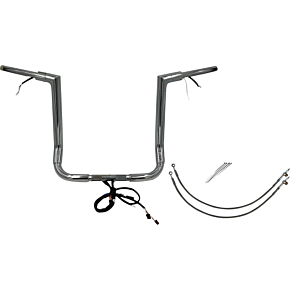 Fat Baggers Inc Handlebar Kit - Flat Top - 16" - Chrome 601216