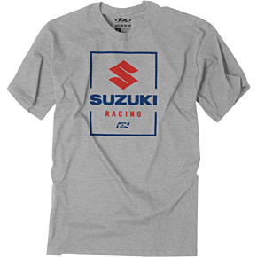 Suzuki Victory T-Shirt - Heather Gray - 2XL 26-87408