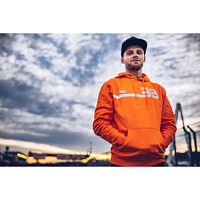 BB33 Pullover Kangaroo Pocket Hoodie - Orange - Small BB-36045-476-10