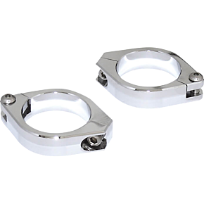 Fork Clamps - 38-41 mm -  Chrome 207-405