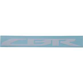 CBR Decal - White - 12" 17-94316