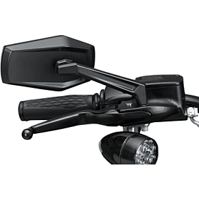 Kuryakyn Hex Mirror - Wide Angle - Black
