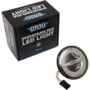 7" Reflector-Style LED Headlamp - Chrome 2001-1790