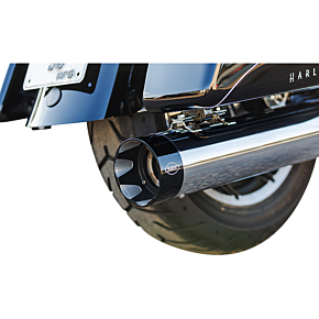 2-into-1 Sidewinder Exhaust System - 50-State - Chrome - M8 Touring 550-0758