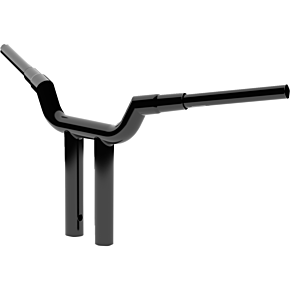 Handlebar - Valley - T-Bar - 12" - Black LA-7344-12B