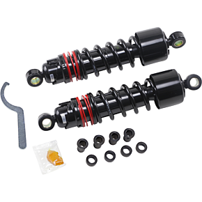 BURLY BRAND Slammer Plus Shocks - Black - XL B28-1205B