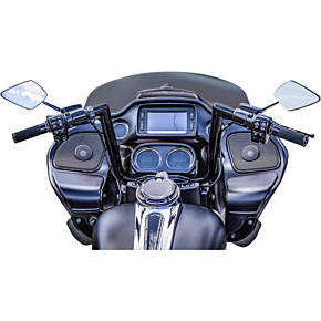 Khrome Werks Handlebar - FLT - 12" - Black 300722