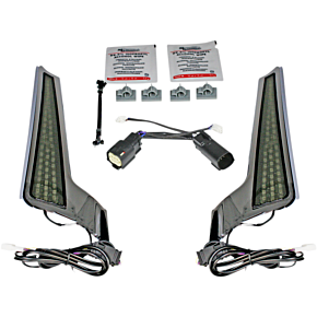 Fascia LED Light Panels - Chrome/Smoke CD-FASCIA-BCMSC
