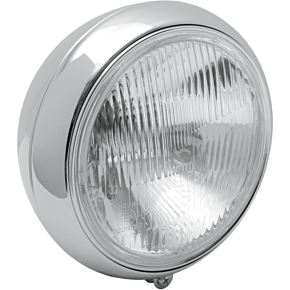 7" Smooth Headlight - FLST - Chrome 2001-0328