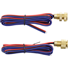 Lightning Bolts - Red - Brass PYO:BOLTS-BRK-BR