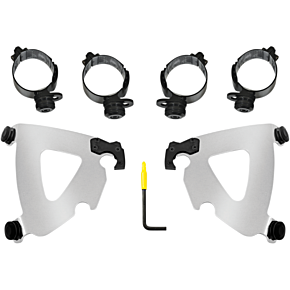 Road Warrior Mounting Kit - Polished - FLSB MEK2043