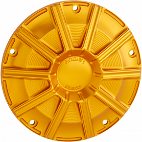 10-Gauge Derby Cover - Gold - Touring/Trike 700-004