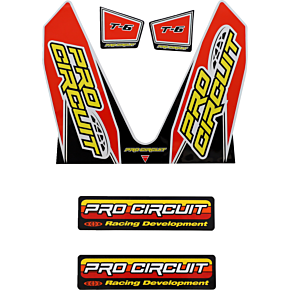 T-6 Mini Decal - Red DC22MINI