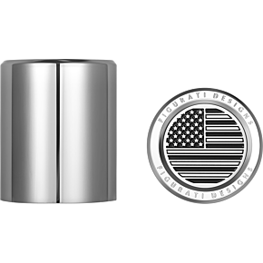 Docking Hardware Covers - American Flag - Stainless Steel FD26-DC-2730-SS