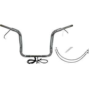 Fat Baggers Inc Handlebar Kit - Pointed Top - 14" - Chrome 802514