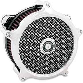 Performance Machine Pm Super Gas Air Cleaner - Chrome - XL 0206-2149-CH