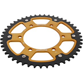 Supersprox Stealth Rear Sprocket - 47 Tooth - Gold - Kawasaki/Yamaha/Suzuki RST-486-47-GLD
