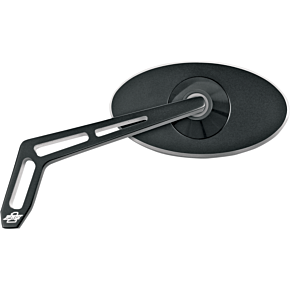 Mirror - Oval - Black - Left 102310B
