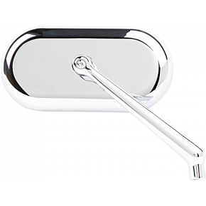 Mirror - Side View - Oval - Chrome - Right 13-173