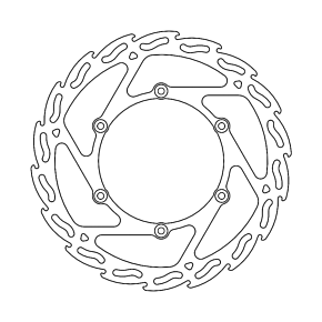 Brake Rotor - Front - Flame 110313-PU