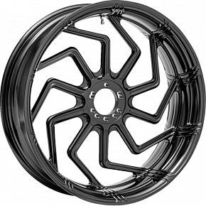 Wheel - Kickback - 10 Spoke - Forged - Black - 18x5.5 71-507