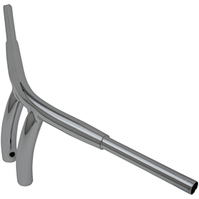 Handlebar - "Big" Buffalo - Radius T-Bar - 8" - Chrome 0601-4286