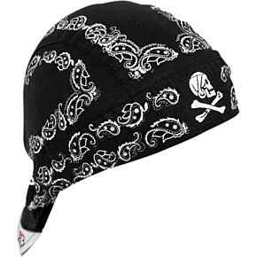 Flydanna® Head Wrap - Black Paisley Z500