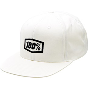 Icon Snapback Hat - White - One Size 20044-00007