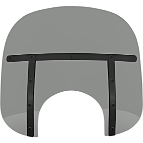 Fats Windshield - 13" - 9" Headlight - Black Smoke MEB35112