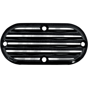 Inspection Cover - Black/Silver - Finned 06-95TC