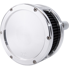 Air Cleaner - BA Series - Raw - Solid Cover - Black - M8 5531