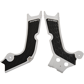 Acerbis X-Grip Frame Guards - CRF - White/Black