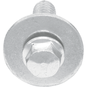 BOLT Bolts with Washers - Hex/Flange - M6 x 20 - 10 Pack 024-11620